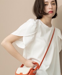 OPAQUE.CLIP | チューリップスリーブドッキングカットソー【洗濯機洗い可/接触冷感】(Tシャツ/カットソー)