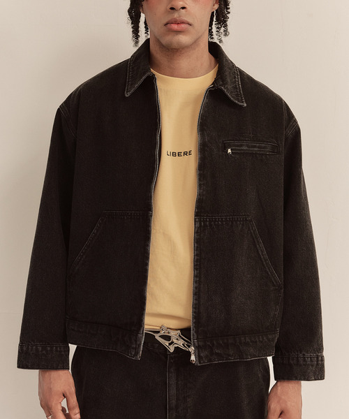 LIBERE リベーレ / WORK JACKET ワイドシルエットデニムワーク
