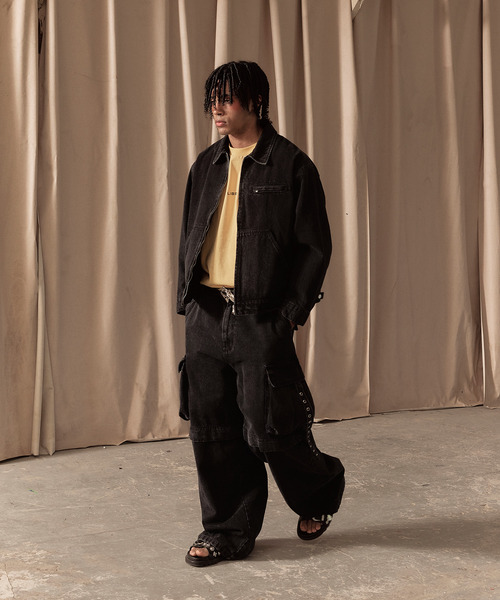 LIBERE リベーレ / WORK JACKET ワイドシルエットデニムワーク