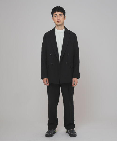 EDIFICE（エディフィス）の「"MULTI FUNCTION" ライトウェイト テーパードスラックス（スラックス・メンズ・ブラック/グレー/ネイビー・LARGE/MEDIUM/SMALL/X-SMALL）」の4枚目の写真