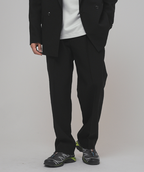 EDIFICE（エディフィス）の「"MULTI FUNCTION" ライトウェイト テーパードスラックス（スラックス・メンズ・ブラック/グレー/ネイビー・LARGE/MEDIUM/SMALL/X-SMALL）」の7枚目の写真