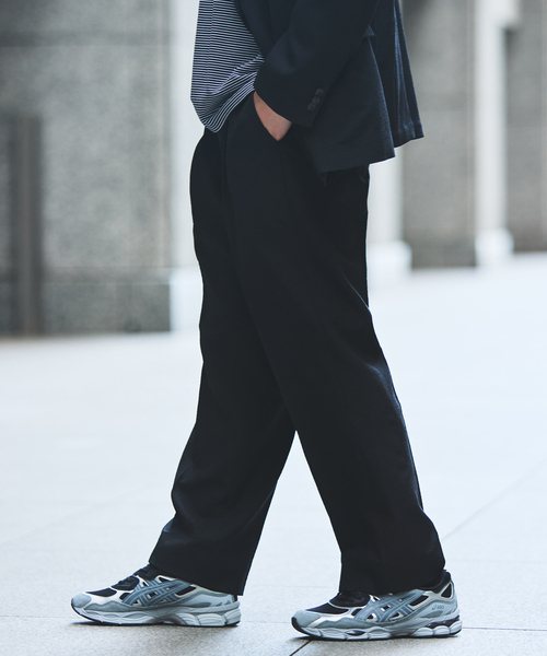 EDIFICE（エディフィス）の「"MULTI FUNCTION" ライトウェイト テーパードスラックス（スラックス・メンズ・ブラック/グレー/ネイビー・LARGE/MEDIUM/SMALL/X-SMALL）」の16枚目の写真