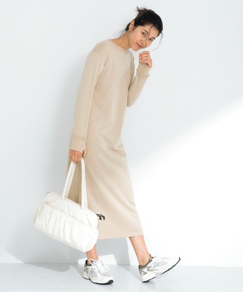 URBAN RESEARCH Sonny Label（アーバンリサーチサニーレーベル）の「SLAB　2wayPuffBostonBag（ボストンバッグ・レディース・オフホワイト/ブラック/ミント・ONE）」の6枚目の写真