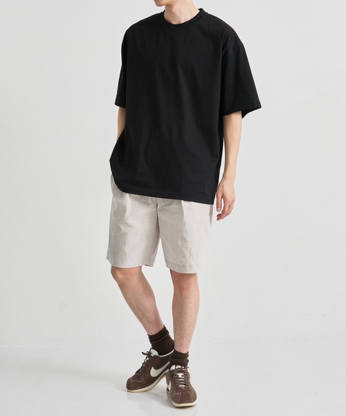 パンツ ATON WOOL LINEN TRAINNING SHORT PANTS WOOL LINEN | TRAINNING SHORT PANTS (PRAGIM0206) | ATON