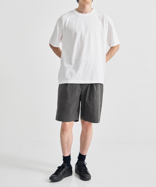 パンツ ATON WOOL LINEN TRAINNING SHORT PANTS ATON WOOL LINEN TRAINNING SHORT PANTS