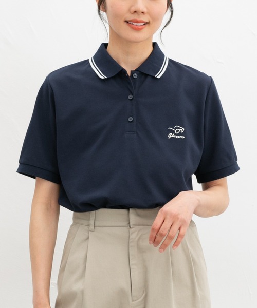 newjeans ハニ着用　badhop breath ポロシャツ Honeys ポロシャツ ポロ 「ハニさら・吸水速乾・抗菌防臭・UV