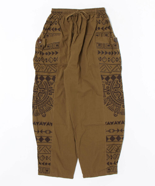 チャイハネ(チャイハネ)の「【チャイハネ】チャーンサイMEN'Sパンツ(その他パンツ・メンズ・ブラウン/オフホワイト/ブラック・FREE)」の11枚目の写真