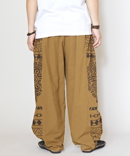 チャイハネ(チャイハネ)の「【チャイハネ】チャーンサイMEN'Sパンツ(その他パンツ・メンズ・ブラウン/オフホワイト/ブラック・FREE)」の7枚目の写真