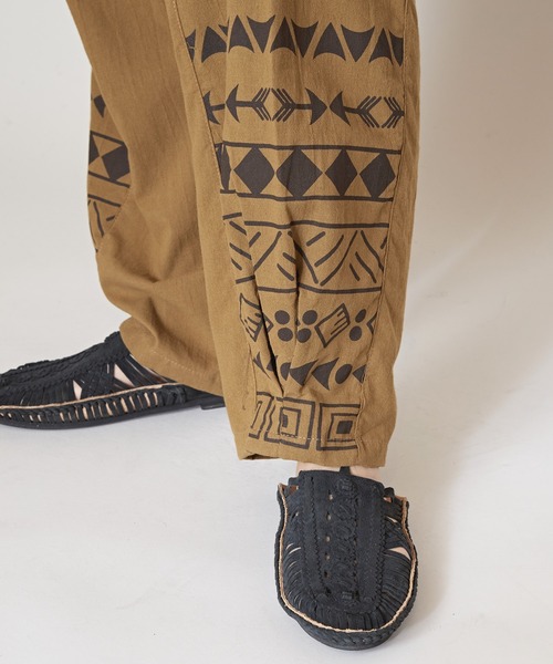 チャイハネ(チャイハネ)の「【チャイハネ】チャーンサイMEN'Sパンツ(その他パンツ・メンズ・ブラウン/オフホワイト/ブラック・FREE)」の10枚目の写真