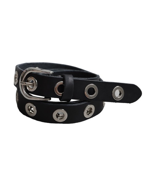 antiqua（アンティカ）の「本革ベルト（ベルト・レディース・ブラック・FREE）」の2枚目の写真