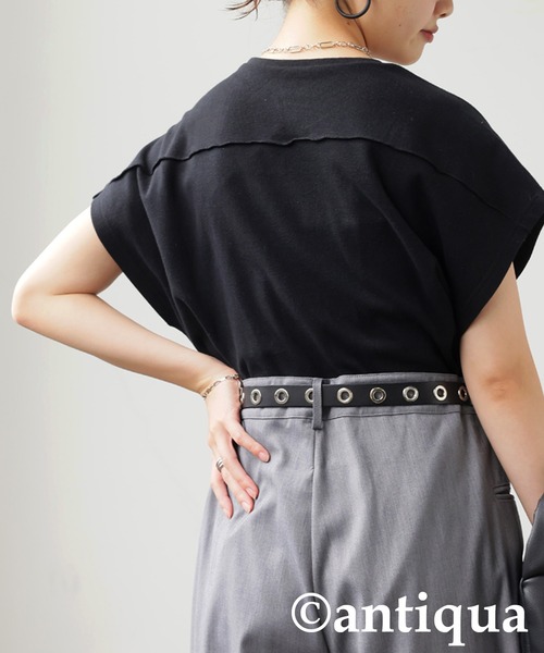 antiqua（アンティカ）の「本革ベルト（ベルト・レディース・ブラック・FREE）」の8枚目の写真