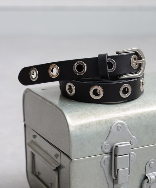 antiqua（アンティカ）の「本革ベルト（ベルト・レディース・ブラック・FREE）」の11枚目の写真