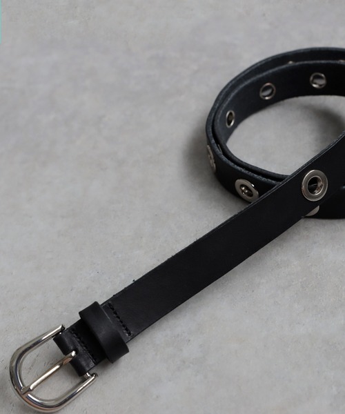 antiqua（アンティカ）の「本革ベルト（ベルト・レディース・ブラック・FREE）」の4枚目の写真