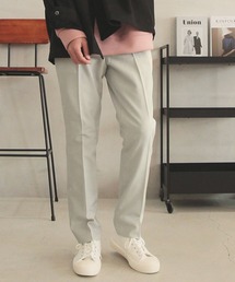 LASOA（ラソア）の「センタープレススラックスパンツ/L00021（スラックス）」