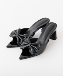 one after another NICE CLAUP | ビッグリボンポインテッドサンダル(サンダル)