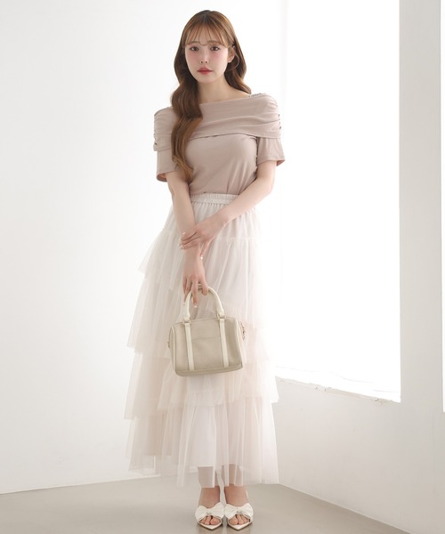 one after another NICE CLAUP(ワンアフターアナザーナイスクラップ)の「ビッグリボンポインテッドサンダル(サンダル・レディース・ブラック/イエロー/ホワイト・L/M/S)」の21枚目の写真