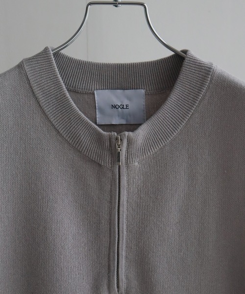 NOGLE(ノグル)の「【NOGLE/ノグル】ジップアップノースリー(その他トップス・レディース・チャコール/アイボリー/グレー/ブラック・FREE)」の8枚目の写真