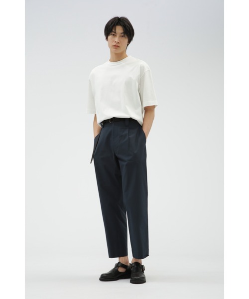 MARGARET HOWELL(マーガレットハウエル)の「FINE COMPACT COTTON JERSEY(Tシャツ/カットソー・メンズ・グレー系その他/カーキ/ホワイト・LARGE/MEDIUM/X-LARGE)」の4枚目の写真