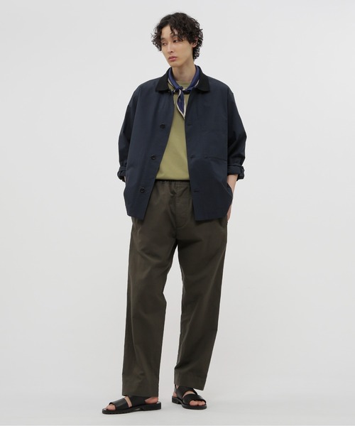 MARGARET HOWELL(マーガレットハウエル)の「FINE COMPACT COTTON JERSEY(Tシャツ/カットソー・メンズ・グレー系その他/カーキ/ホワイト・LARGE/MEDIUM/X-LARGE)」の15枚目の写真