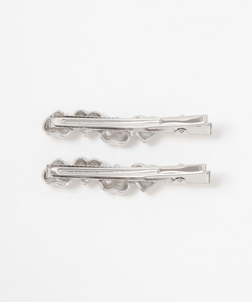 FOREVER 21(フォーエバー トゥエンティーワン)の「ハートヘアピン2(ヘアピン・レディース・シルバー/ゴールド・FREE)」の4枚目の写真