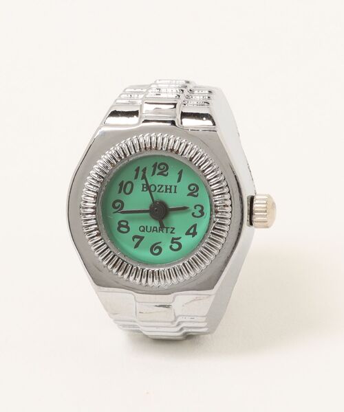 Burner（バーナー）の「【OKUOKU　0909】watch ring 指輪時計　フリーサイズ oku-ring-g2（リング・メンズ・ゴールド系その他/レオパード/ピンクゴールド/シルバー系その他/ホワイト系その他4/ブラック系その他4/パープル系その他4/ピンク系その他5/シルバー系その他2/ゴールド系その他2/シルバー系1/シルバー系2/ゴールド系/ゴールド系1/ゴールド系2/ゴールド系3/ゴールド系4/ゴールド系5/ゴールド系6/ゴールド系7/ゴールド系8/シルバー/ブラック系その他2/ゴールド系その他3/ブラック系その他/ホワイト系その他2/ローズ/ホワイト系その他/シルバー系その他3/ブルー系その他/ピンク系その他2/ピンク系その他3/グリーン系その他/グリーン系その他2/ピンク系その他4/コバルトブルー/パープル系その他/レッド系その他/パープル系その他2/ホワイト系その他3/イエロー系その他3/レッド系その他3/レッド系その他2/イエロー系その他2/パープル系その他3/ブラック系その他3/ピンク系その他/イエロー系その他/ブルー系その他2/ブルー系その他3/ブルー系その他4/ブルー系その他5/マルチ・FREE）」の9枚目の写真