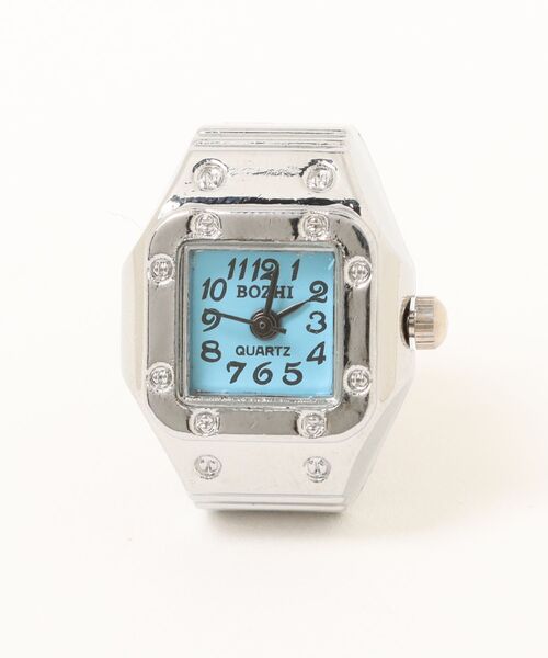 Burner（バーナー）の「【OKUOKU　0909】watch ring 指輪時計　フリーサイズ oku-ring-g2（リング・メンズ・ゴールド系その他/レオパード/ピンクゴールド/シルバー系その他/ホワイト系その他4/ブラック系その他4/パープル系その他4/ピンク系その他5/シルバー系その他2/ゴールド系その他2/シルバー系1/シルバー系2/ゴールド系/ゴールド系1/ゴールド系2/ゴールド系3/ゴールド系4/ゴールド系5/ゴールド系6/ゴールド系7/ゴールド系8/シルバー/ブラック系その他2/ゴールド系その他3/ブラック系その他/ホワイト系その他2/ローズ/ホワイト系その他/シルバー系その他3/ブルー系その他/ピンク系その他2/ピンク系その他3/グリーン系その他/グリーン系その他2/ピンク系その他4/コバルトブルー/パープル系その他/レッド系その他/パープル系その他2/ホワイト系その他3/イエロー系その他3/レッド系その他3/レッド系その他2/イエロー系その他2/パープル系その他3/ブラック系その他3/ピンク系その他/イエロー系その他/ブルー系その他2/ブルー系その他3/ブルー系その他4/ブルー系その他5/マルチ・FREE）」の11枚目の写真