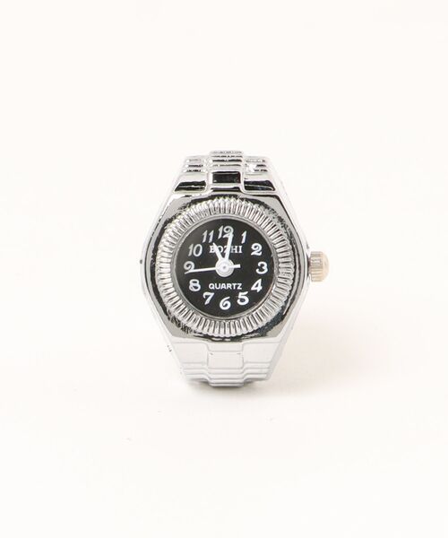 Burner（バーナー）の「【OKUOKU　0909】watch ring 指輪時計　フリーサイズ oku-ring-g2（リング・メンズ・ゴールド系その他/レオパード/ピンクゴールド/シルバー系その他/ホワイト系その他4/ブラック系その他4/パープル系その他4/ピンク系その他5/シルバー系その他2/ゴールド系その他2/シルバー系1/シルバー系2/ゴールド系/ゴールド系1/ゴールド系2/ゴールド系3/ゴールド系4/ゴールド系5/ゴールド系6/ゴールド系7/ゴールド系8/シルバー/ブラック系その他2/ゴールド系その他3/ブラック系その他/ホワイト系その他2/ローズ/ホワイト系その他/シルバー系その他3/ブルー系その他/ピンク系その他2/ピンク系その他3/グリーン系その他/グリーン系その他2/ピンク系その他4/コバルトブルー/パープル系その他/レッド系その他/パープル系その他2/ホワイト系その他3/イエロー系その他3/レッド系その他3/レッド系その他2/イエロー系その他2/パープル系その他3/ブラック系その他3/ピンク系その他/イエロー系その他/ブルー系その他2/ブルー系その他3/ブルー系その他4/ブルー系その他5/マルチ・FREE）」の6枚目の写真