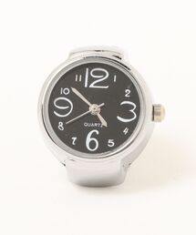 【OKUOKU 0909】watch ring 指輪時計 フリーサイズ oku-ring-g2【RBTS】