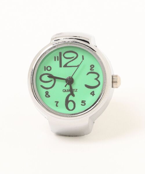 Burner（バーナー）の「【OKUOKU　0909】watch ring 指輪時計　フリーサイズ oku-ring-g2（リング・メンズ・ゴールド系その他/レオパード/ピンクゴールド/シルバー系その他/ホワイト系その他4/ブラック系その他4/パープル系その他4/ピンク系その他5/シルバー系その他2/ゴールド系その他2/シルバー系1/シルバー系2/ゴールド系/ゴールド系1/ゴールド系2/ゴールド系3/ゴールド系4/ゴールド系5/ゴールド系6/ゴールド系7/ゴールド系8/シルバー/ブラック系その他2/ゴールド系その他3/ブラック系その他/ホワイト系その他2/ローズ/ホワイト系その他/シルバー系その他3/ブルー系その他/ピンク系その他2/ピンク系その他3/グリーン系その他/グリーン系その他2/ピンク系その他4/コバルトブルー/パープル系その他/レッド系その他/パープル系その他2/ホワイト系その他3/イエロー系その他3/レッド系その他3/レッド系その他2/イエロー系その他2/パープル系その他3/ブラック系その他3/ピンク系その他/イエロー系その他/ブルー系その他2/ブルー系その他3/ブルー系その他4/ブルー系その他5/マルチ・FREE）」の10枚目の写真