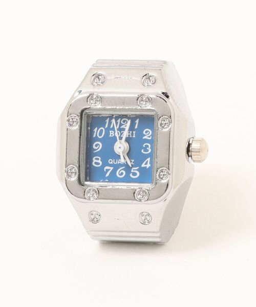 Burner（バーナー）の「【OKUOKU　0909】watch ring 指輪時計　フリーサイズ oku-ring-g2（リング・メンズ・ゴールド系その他/レオパード/ピンクゴールド/シルバー系その他/ホワイト系その他4/ブラック系その他4/パープル系その他4/ピンク系その他5/シルバー系その他2/ゴールド系その他2/シルバー系1/シルバー系2/ゴールド系/ゴールド系1/ゴールド系2/ゴールド系3/ゴールド系4/ゴールド系5/ゴールド系6/ゴールド系7/ゴールド系8/シルバー/ブラック系その他2/ゴールド系その他3/ブラック系その他/ホワイト系その他2/ローズ/ホワイト系その他/シルバー系その他3/ブルー系その他/ピンク系その他2/ピンク系その他3/グリーン系その他/グリーン系その他2/ピンク系その他4/コバルトブルー/パープル系その他/レッド系その他/パープル系その他2/ホワイト系その他3/イエロー系その他3/レッド系その他3/レッド系その他2/イエロー系その他2/パープル系その他3/ブラック系その他3/ピンク系その他/イエロー系その他/ブルー系その他2/ブルー系その他3/ブルー系その他4/ブルー系その他5/マルチ・FREE）」の13枚目の写真