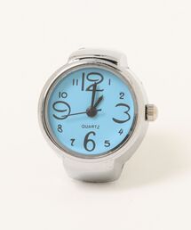 【OKUOKU 0909】watch ring 指輪時計 フリーサイズ oku-ring-g2【RBTS】