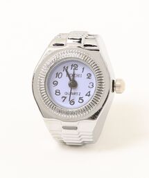 【OKUOKU 0909】watch ring 指輪時計 フリーサイズ oku-ring-g2【RBTS】