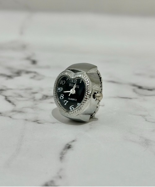 Burner（バーナー）の「【OKUOKU　0909】watch ring 指輪時計　フリーサイズ oku-ring-g2（リング・メンズ・ゴールド系その他/レオパード/ピンクゴールド/シルバー系その他/ホワイト系その他4/ブラック系その他4/パープル系その他4/ピンク系その他5/シルバー系その他2/ゴールド系その他2/シルバー系1/シルバー系2/ゴールド系/ゴールド系1/ゴールド系2/ゴールド系3/ゴールド系4/ゴールド系5/ゴールド系6/ゴールド系7/ゴールド系8/シルバー/ブラック系その他2/ゴールド系その他3/ブラック系その他/ホワイト系その他2/ローズ/ホワイト系その他/シルバー系その他3/ブルー系その他/ピンク系その他2/ピンク系その他3/グリーン系その他/グリーン系その他2/ピンク系その他4/コバルトブルー/パープル系その他/レッド系その他/パープル系その他2/ホワイト系その他3/イエロー系その他3/レッド系その他3/レッド系その他2/イエロー系その他2/パープル系その他3/ブラック系その他3/ピンク系その他/イエロー系その他/ブルー系その他2/ブルー系その他3/ブルー系その他4/ブルー系その他5/マルチ・FREE）」の8枚目の写真