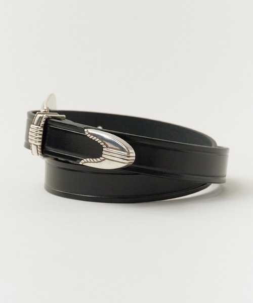 TORY LEATHER/トリーレザー 3-PIECE SILVER BUCKLE BELTS ベルト