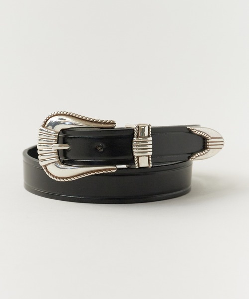 TORY LEATHER/トリーレザー 3-PIECE SILVER BUCKLE BELTS ベルト 2026
