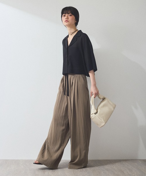 セール 40%OFF】ハイウエストスポーティースラックス(504467379