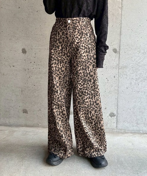 merrylatte(メリーラテ)の「レオパードルーズパンツ(その他パンツ・レディース・レオパード・FREE)」の5枚目の写真