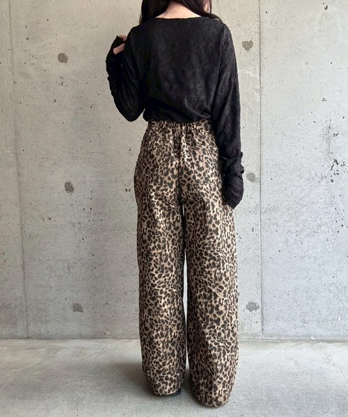 merrylatte(メリーラテ)の「レオパードルーズパンツ(その他パンツ・レディース・レオパード・FREE)」の13枚目の写真