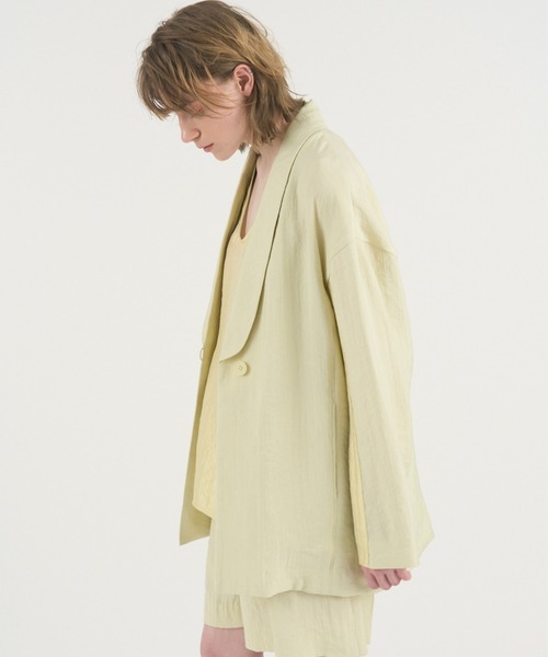 styling/（スタイリング）の「【セットアップ対応】バックサテンジャケット（その他アウター・レディース・ブラック/アイボリー/ライム・1/0）」の18枚目の写真