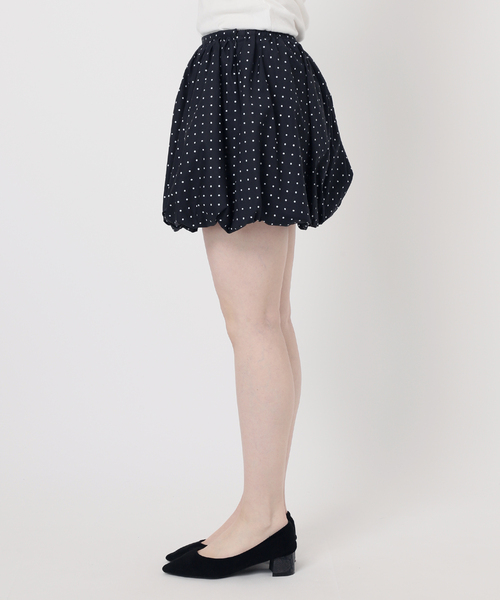 Oriens JOURNAL STANDARD(オリエンス ジャーナルスタンダード)の「バルーンドット ミニスカート(スカート・レディース・ホワイト/ネイビー・FREE)」の15枚目の写真