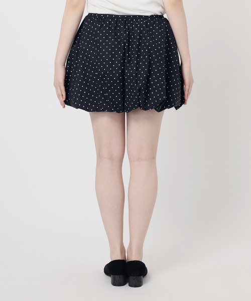 Oriens JOURNAL STANDARD(オリエンス ジャーナルスタンダード)の「バルーンドット ミニスカート(スカート・レディース・ホワイト/ネイビー・FREE)」の16枚目の写真