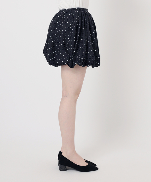 Oriens JOURNAL STANDARD(オリエンス ジャーナルスタンダード)の「バルーンドット ミニスカート(スカート・レディース・ホワイト/ネイビー・FREE)」の17枚目の写真