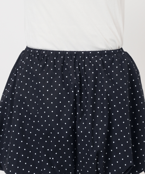Oriens JOURNAL STANDARD(オリエンス ジャーナルスタンダード)の「バルーンドット ミニスカート(スカート・レディース・ホワイト/ネイビー・FREE)」の18枚目の写真