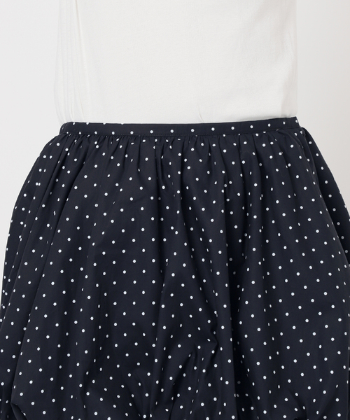 Oriens JOURNAL STANDARD(オリエンス ジャーナルスタンダード)の「バルーンドット ミニスカート(スカート・レディース・ホワイト/ネイビー・FREE)」の19枚目の写真