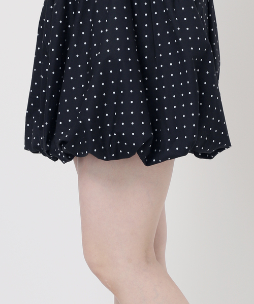 Oriens JOURNAL STANDARD(オリエンス ジャーナルスタンダード)の「バルーンドット ミニスカート(スカート・レディース・ホワイト/ネイビー・FREE)」の20枚目の写真