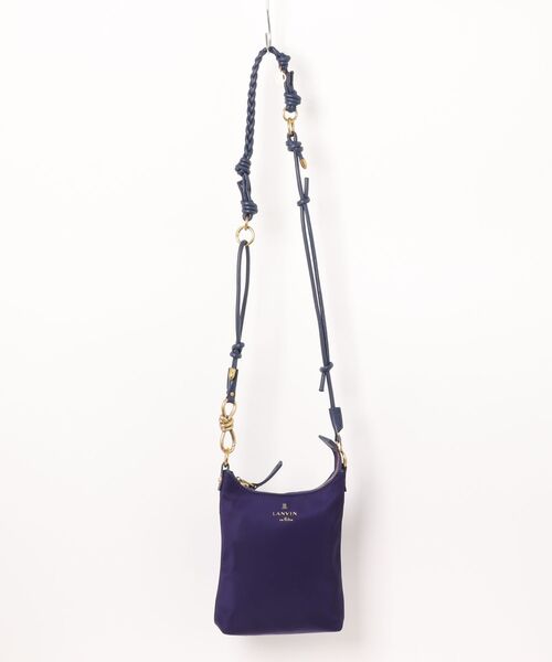 LANVIN en Bleu(ランバンオンブルー)の「コロレ スマホショルダーバッグ(ショルダーバッグ・レディース・ブラック/ネイビー/カーキ/ピンク/ブルー/アイボリー・FREE)」の1枚目の写真