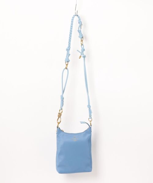 LANVIN en Bleu(ランバンオンブルー)の「コロレ スマホショルダーバッグ(ショルダーバッグ・レディース・ブラック/ネイビー/カーキ/ピンク/ブルー/アイボリー・FREE)」の5枚目の写真