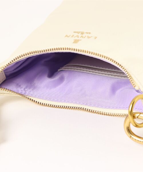 LANVIN en Bleu(ランバンオンブルー)の「コロレ スマホショルダーバッグ(ショルダーバッグ・レディース・ブラック/ネイビー/カーキ/ピンク/ブルー/アイボリー・FREE)」の7枚目の写真