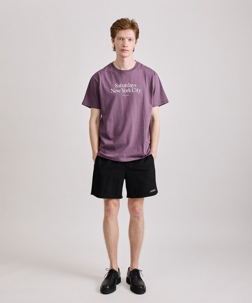 Saturdays NYC(サタデーズ ニューヨークシティ )の「Miller Standard SS Tee(Tシャツ/カットソー・メンズ・パープル/グリーン・L/M/S/XL/X-SMALL/XXL)」の14枚目の写真