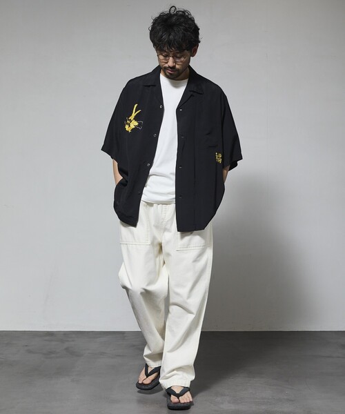 セール】HINSON/ヒンソン レーヨン スーベニアシャツ/ベトジャン